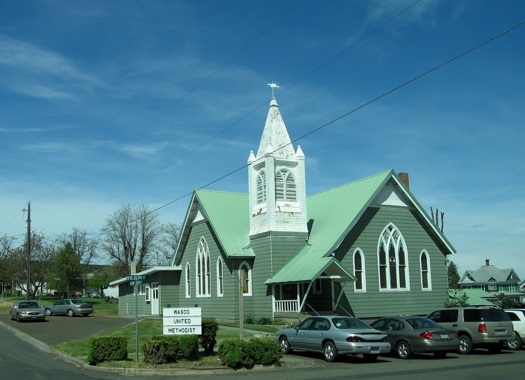 Wasco, OR: church