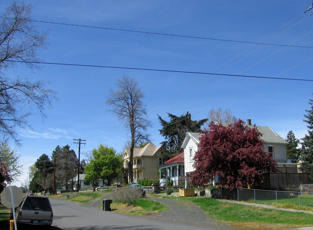 Moro, OR Residential Street photo, picture, image (Oregon) at city