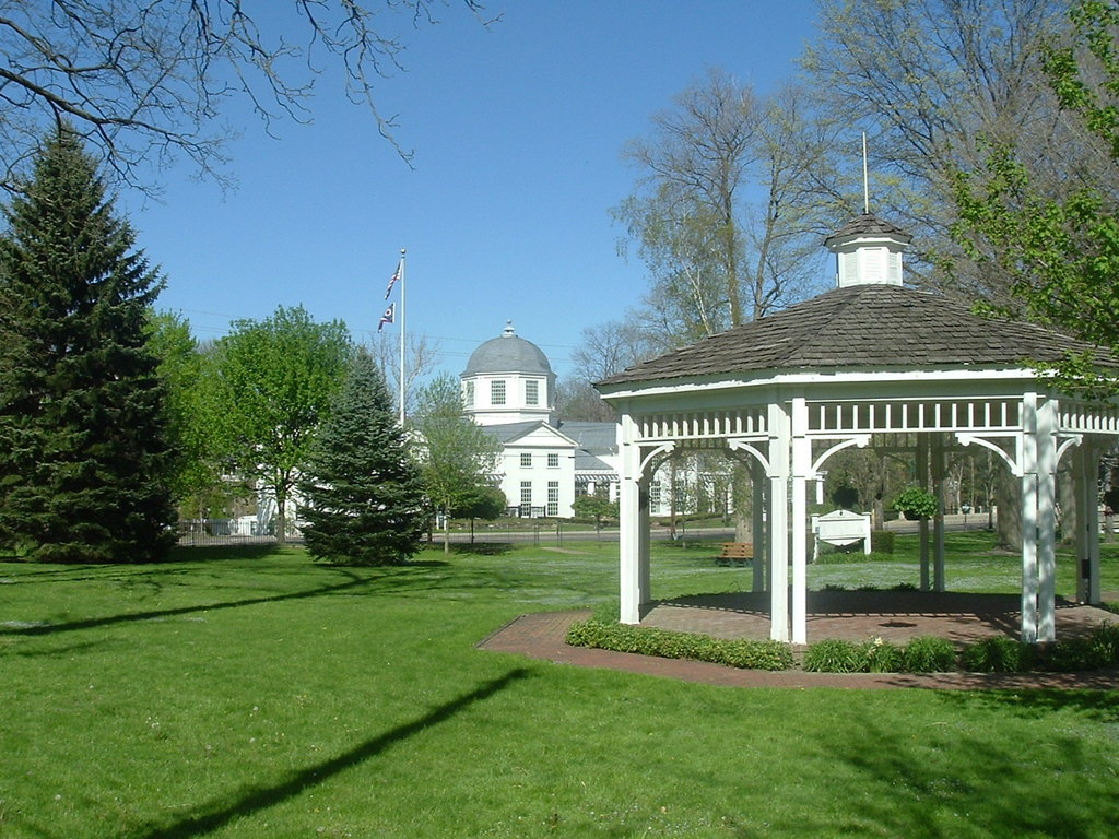 Poland, OH: Poland Library Front