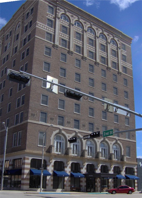Grand Island, NE: The Yancey Condominiums. Old Hotel built in the WWI era.