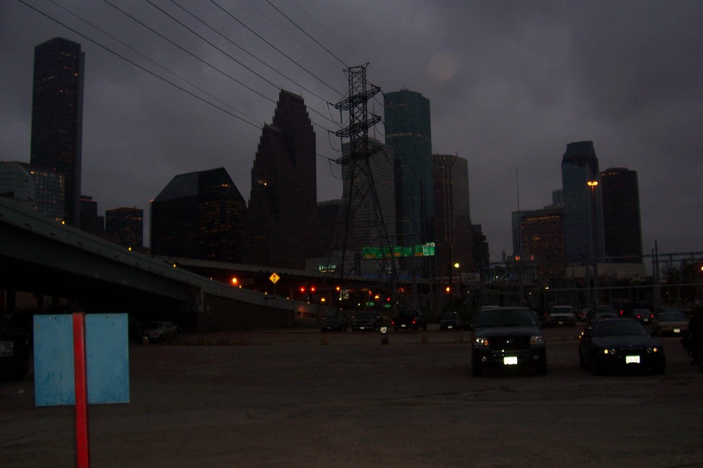 Houston, TX: Houston at sunset