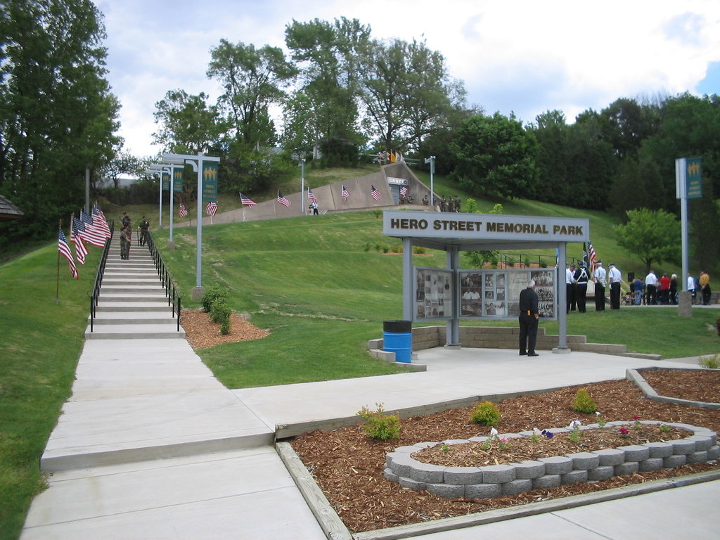 Silvis, IL: Hero Street Park Dedication