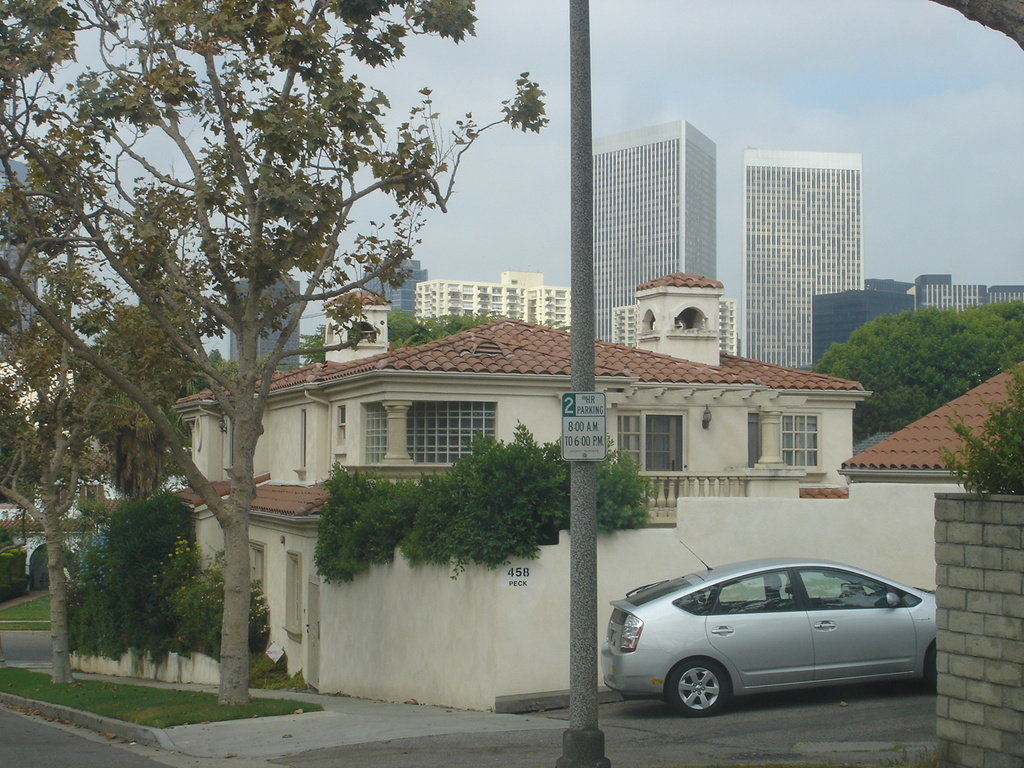 Beverly Hills, CA: Border between Beverly Hills & Century City