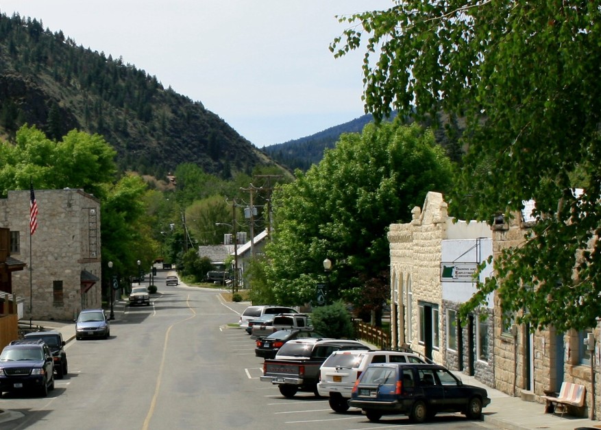 Canyon City, OR: side street.....