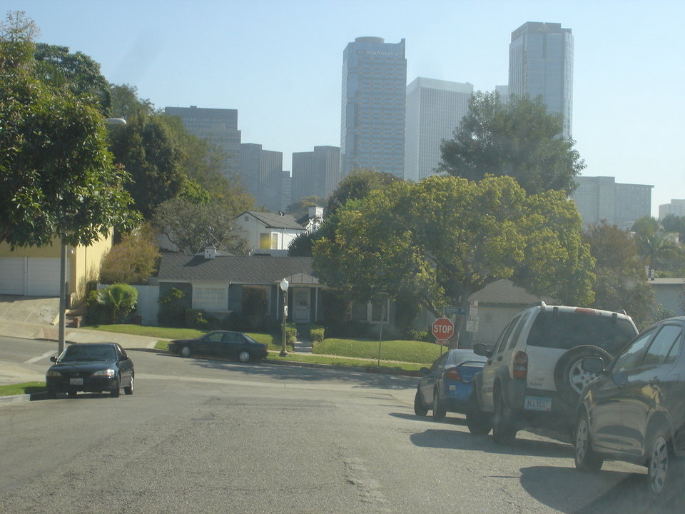 Los Angeles, CA: Border between Westwood & Century City, in west Los Angeles.