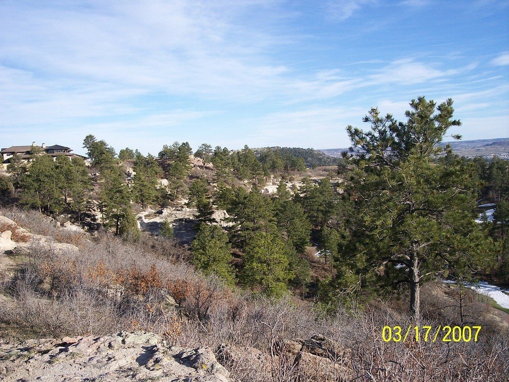 Castle Rock, CO: Top view of Daniel's Park in Castle Rock 2