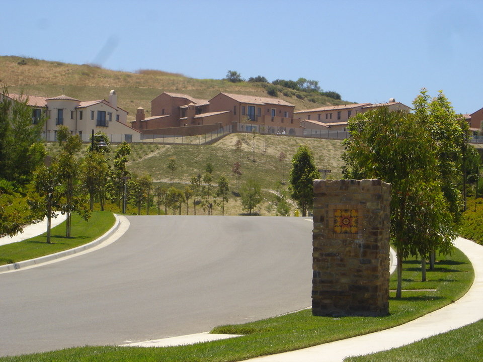 Irvine, CA: New homes in Turtle Ridge subdivision in Irvine, CA.
