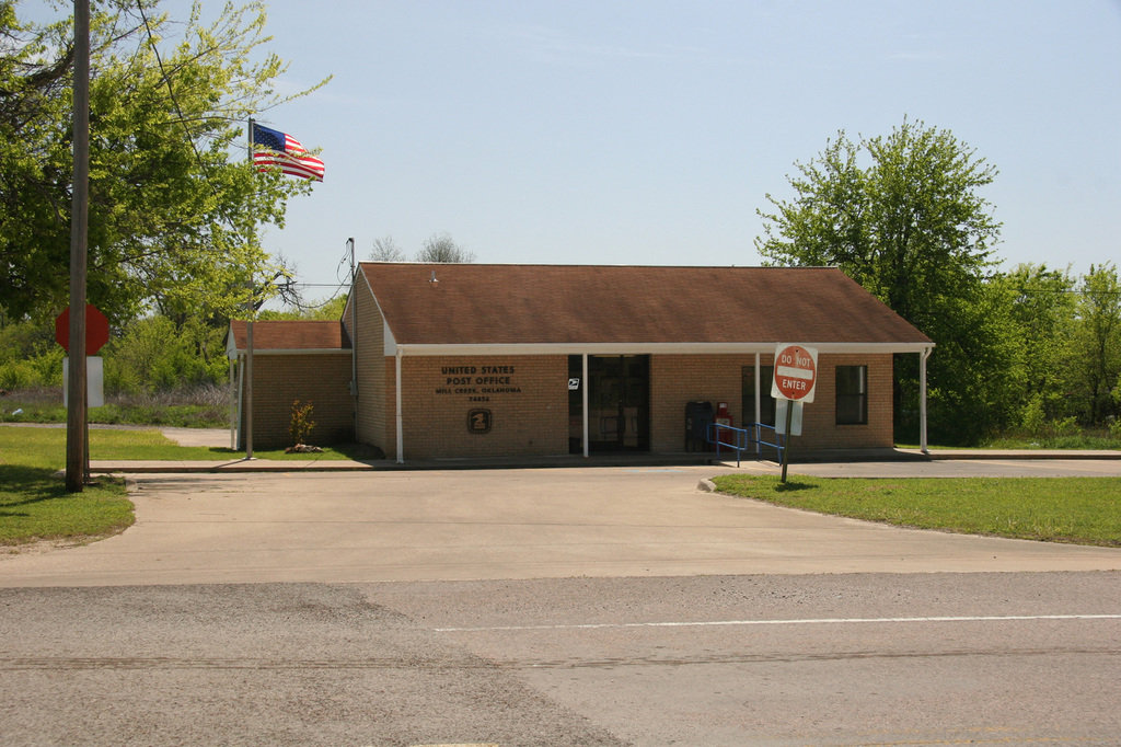 Mill Creek, OK: Post Office - 2007