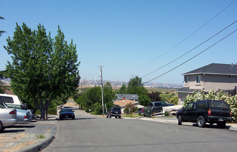 Clyde, CA Clyde Kilburn St. just past Park St. looking toward Port Chicago Hwy photo, picture