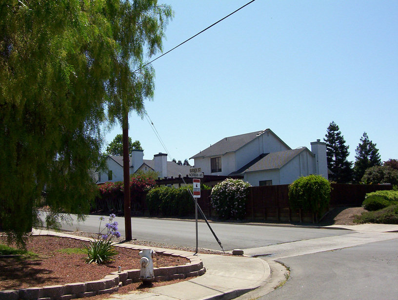 Clyde, CA : Clyde Norman Ave. at Sussex St. photo, picture, image ...