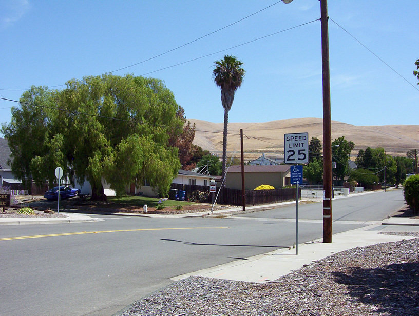 Clyde, CA Clyde Sussex St. and Port Chicago Hwy looking toward Norman Ave. photo, picture