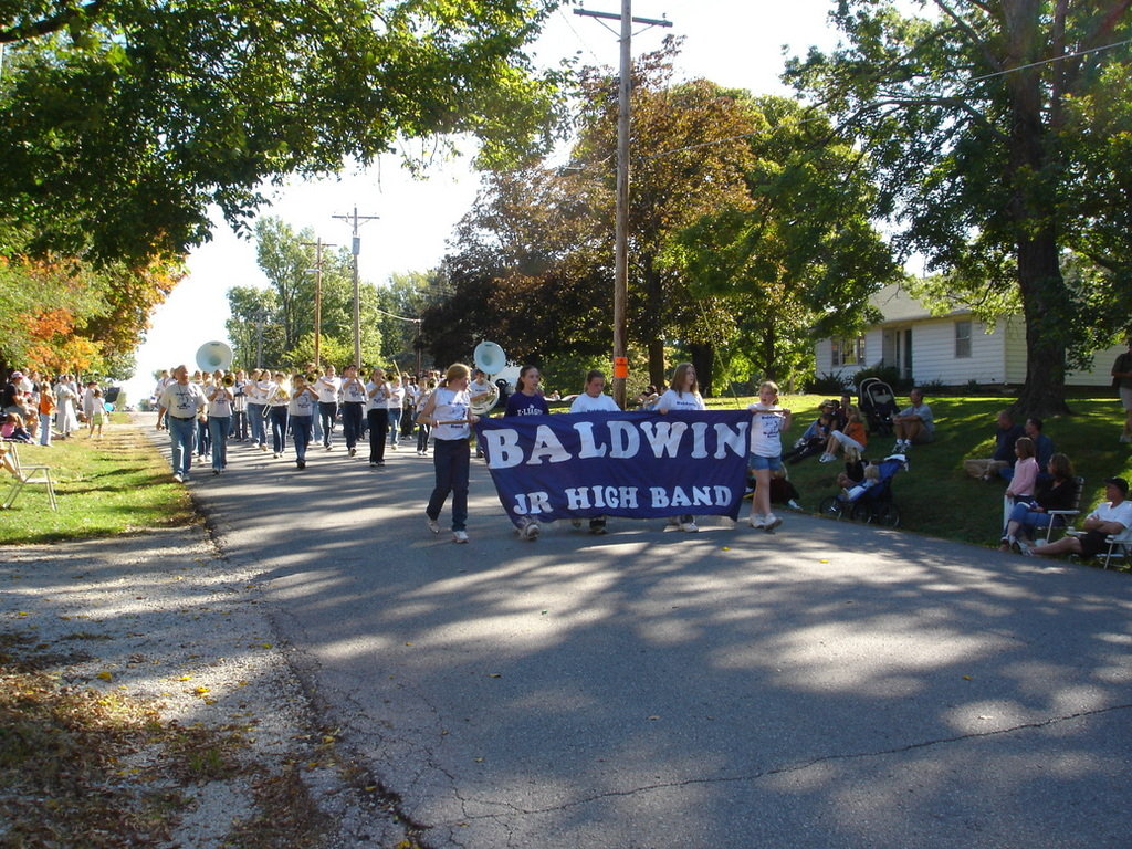 Baldwin City, KS Parade Maple Leaf Festival photo, picture, image