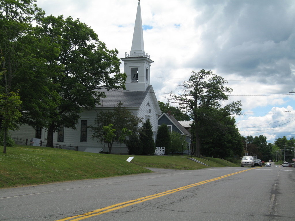 Monson, ME CHURCH IN MONSON MAINE photo, picture, image (Maine) at