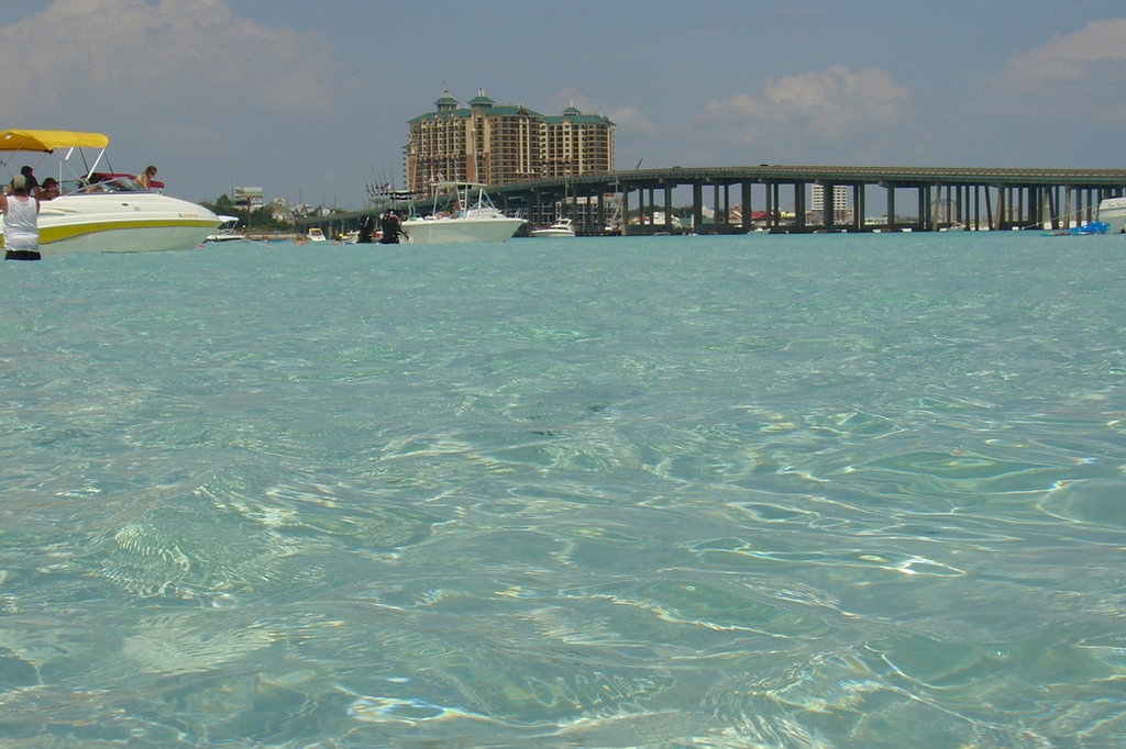Destin, FL: Out in the Bay on Crab Island