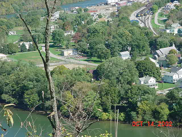 Elco, PA: View from Rt 88 High Point.