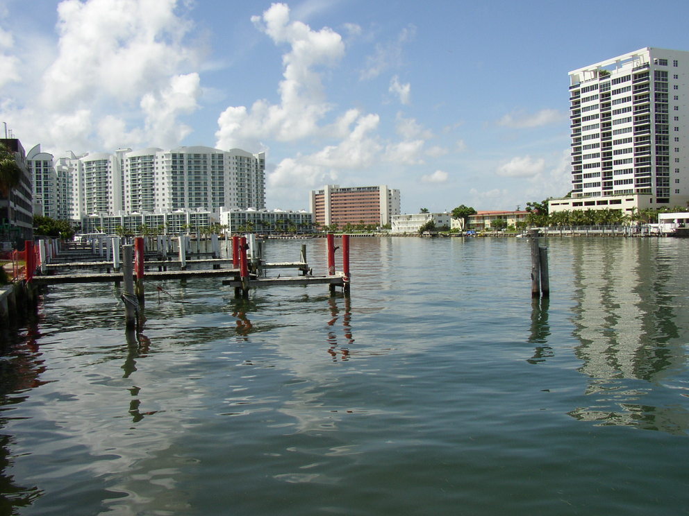 North Bay Village, FL 360 from the bay photo, picture, image (Florida