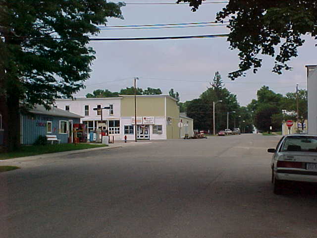 Rembrandt, IA: This is a shot of the "downtown" area of Rembrandt, IA.
