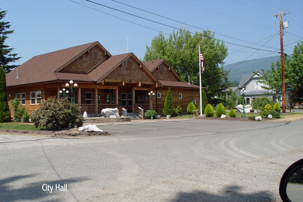 Gold Bar, WA GB City Hall photo, picture, image (Washington) at city