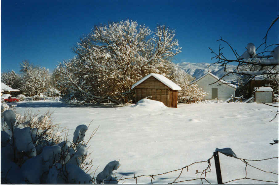 Kanosh, UT: Winter in Kanosh, Utah