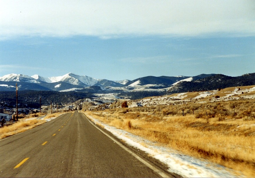 Whitehall, MT Highland Mtns photo, picture, image (Montana) at city