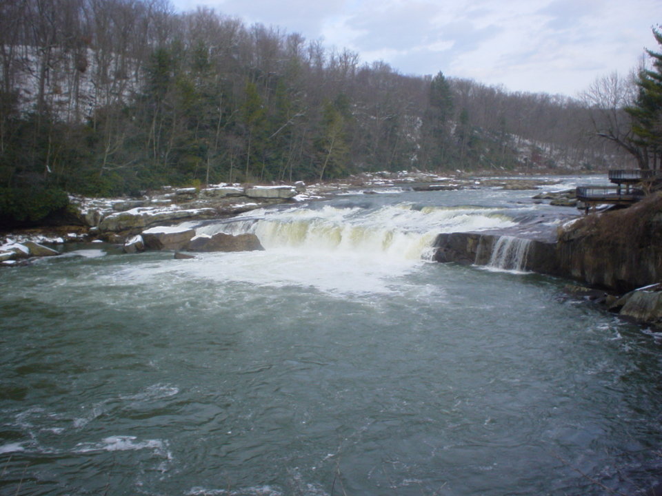 Ohiopyle, PA: Youghiogheny Falls in December