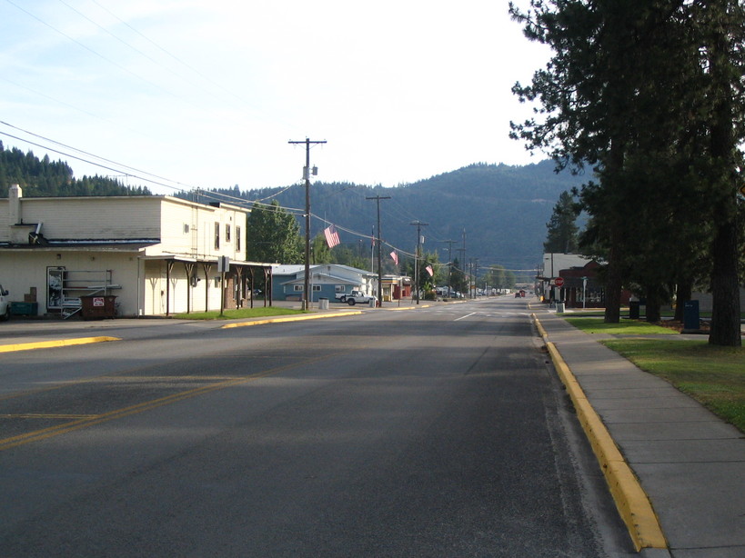 Pinehurst, ID: Downtown