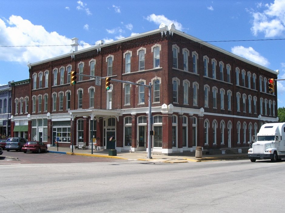 Rockville, IN: The old Park Hotel