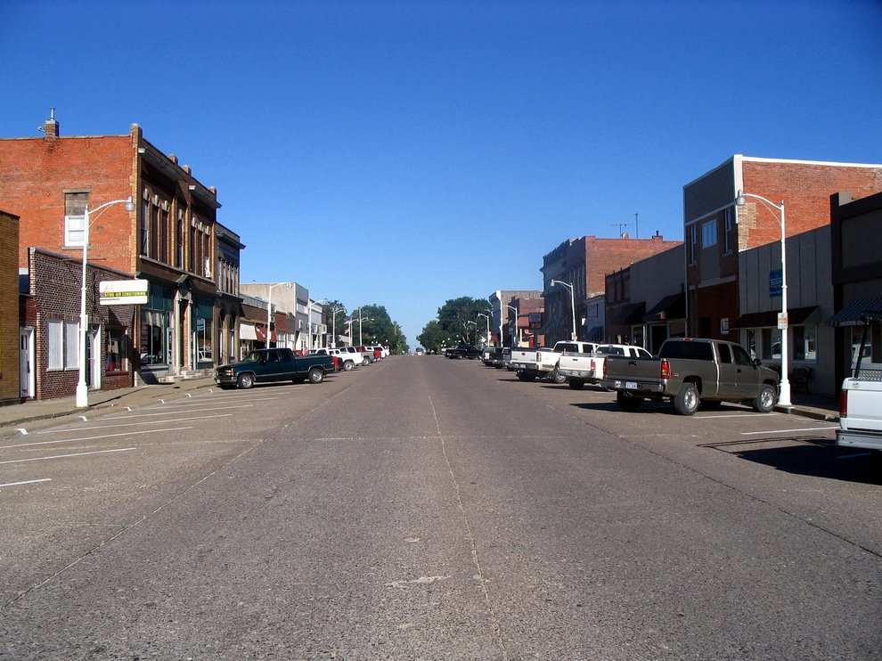Mediapolis, IA Main Street photo, picture, image (Iowa) at