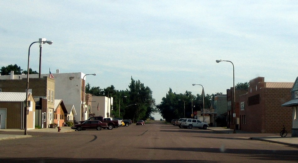 Alexandria, SD main street Alexandria photo, picture, image (South