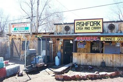 Ash Fork, AZ: Ash Fork Cash and Carry building