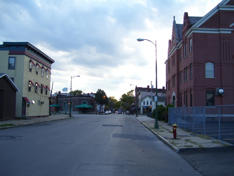Utica, NY: Historic Varick Street in West Utica