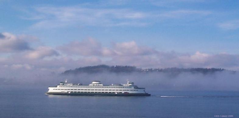 Bremerton, WA: Ferry Fog