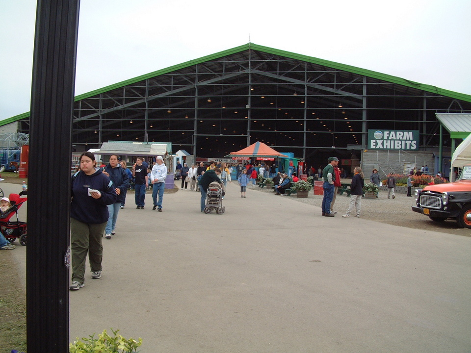 Palmer, AK: Exibit Bldg. at the Alaska State Fair at Palmer