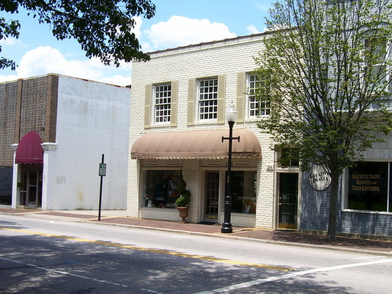 Cary, NC: Downtown Cary - West Chatham St Storefronts