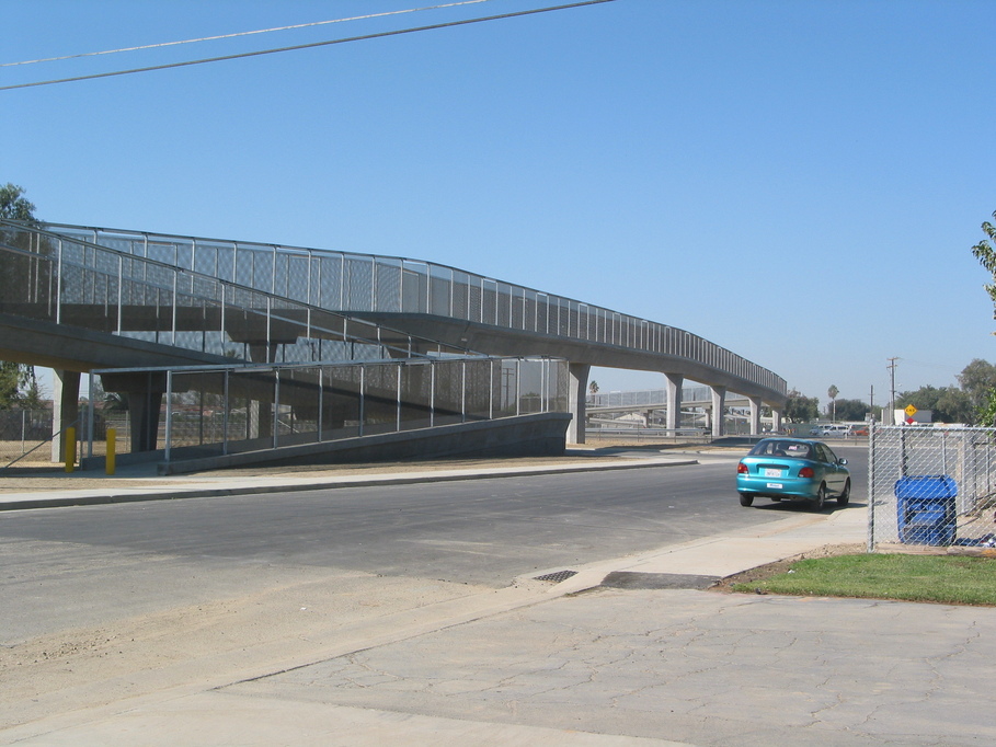 Goshen, CA Pedestrian Overcrossing photo, picture, image (California