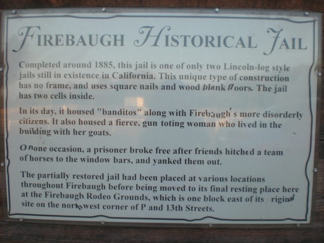 Firebaugh, CA: Firebaugh Jail