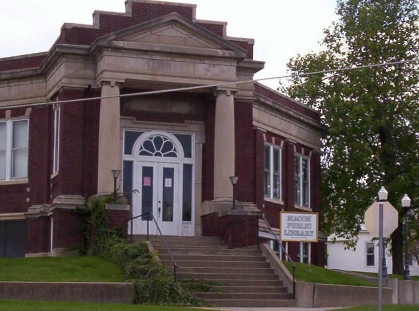 Macon, MO : Macon city library. photo, picture, image (Missouri) at ...