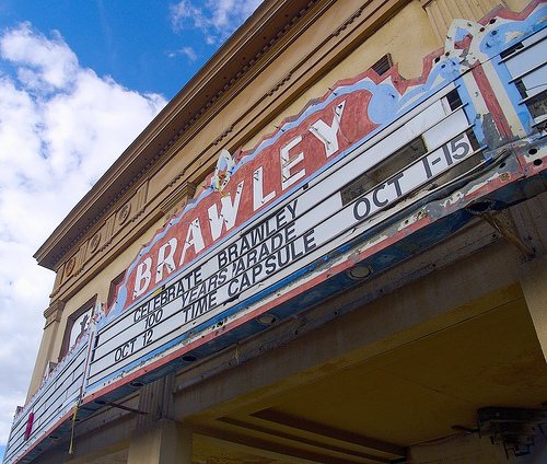 Brawley, CA: old brawley theater