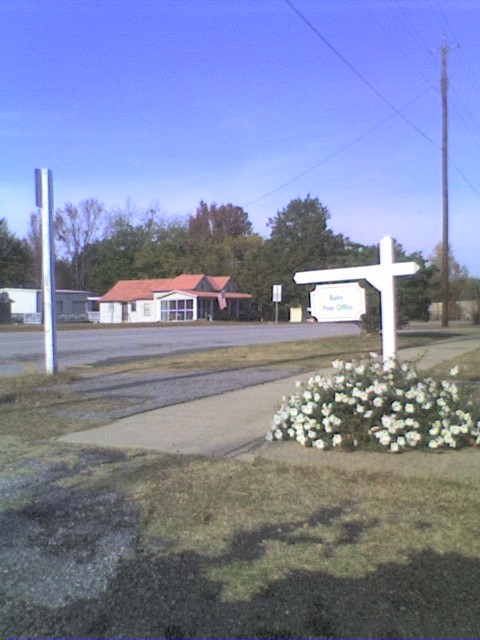 Ruby, SC: View of Hwy 109 from Ruby Post Office