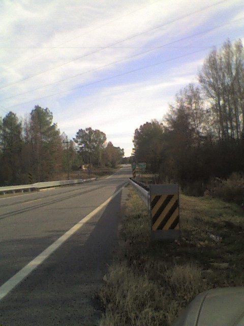 Ruby, SC: Highway 9 at Ruby Town Limit sign