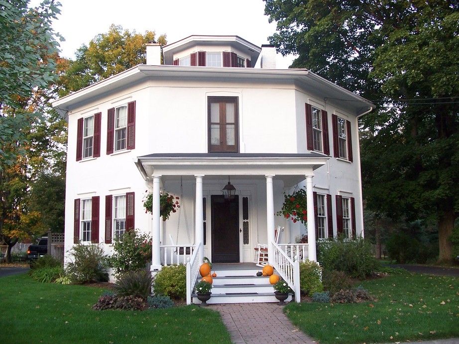 Homer, NY: the octagon house in homer