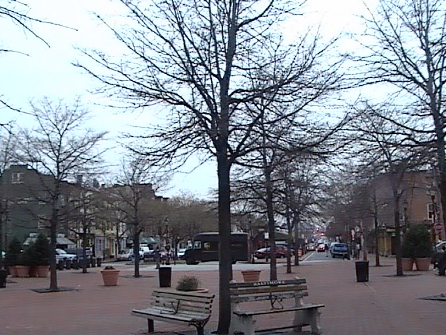 Baltimore, MD: a small park in Fells Point