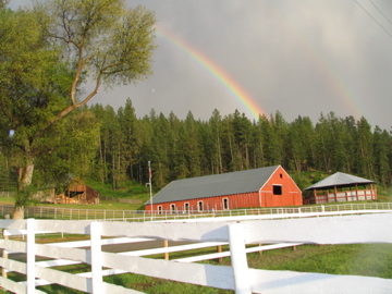 Colville, WA: Pot of Gold @ Mountain House Stables