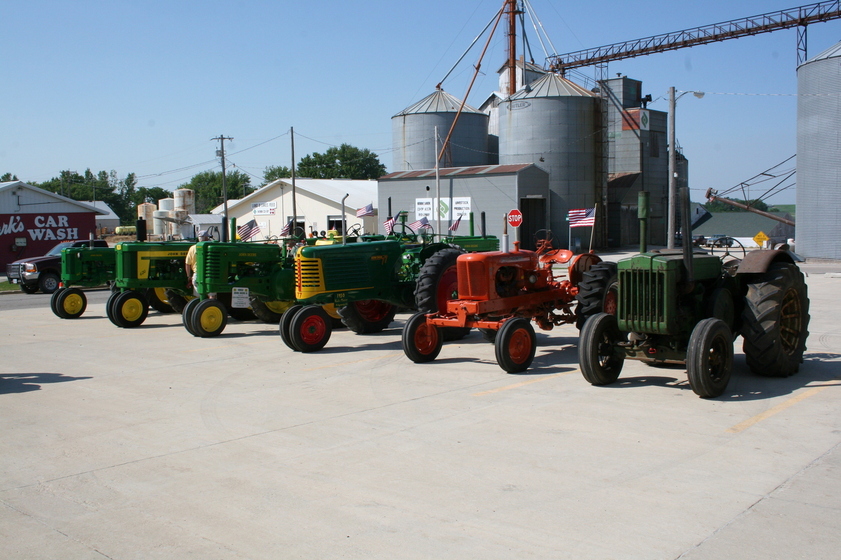 Ridgeway, IA Tractor Display photo, picture, image (Iowa) at city