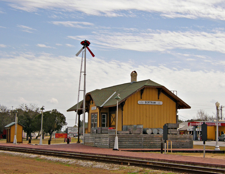 Bertram, TX: Bertram Train Depot