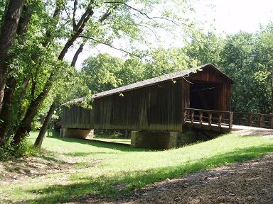 Chillicothe, MO: Locust Creek Covered Bridge State Historic Site Chillicoth Mo