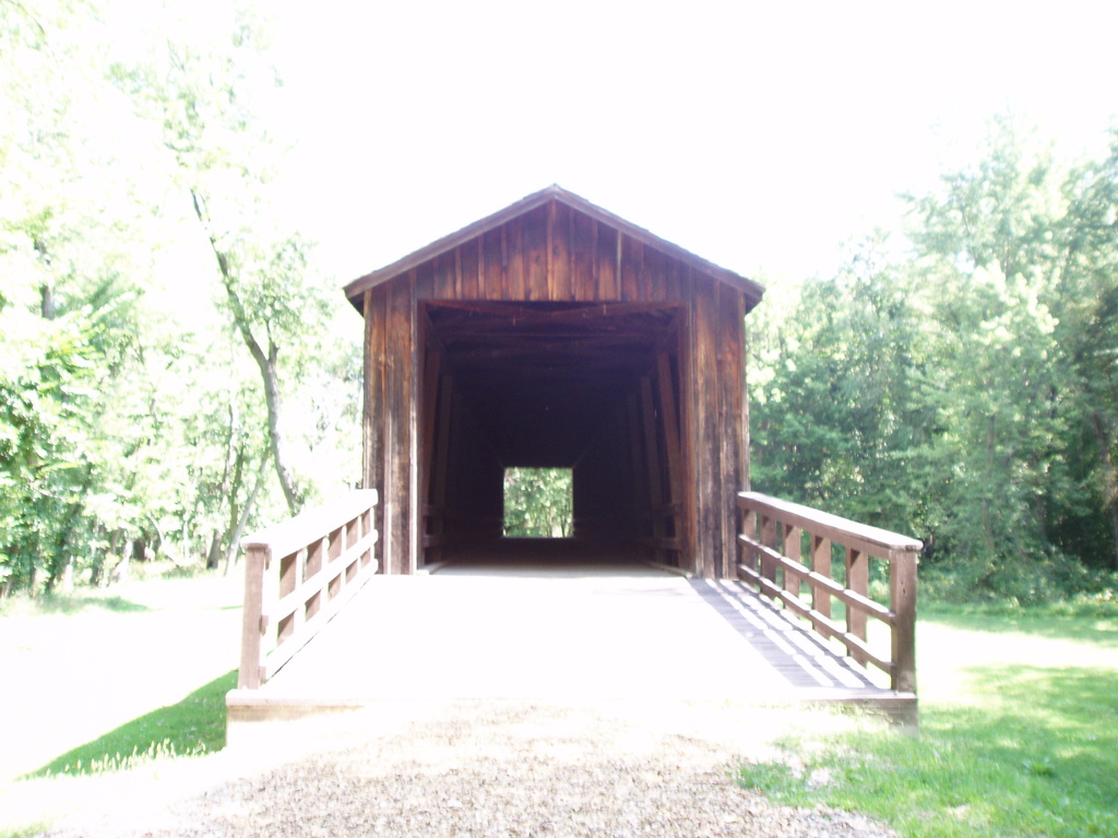 Chillicothe, MO: Locust Creek Covered Bridge State Historic Site Chillicoth Mo