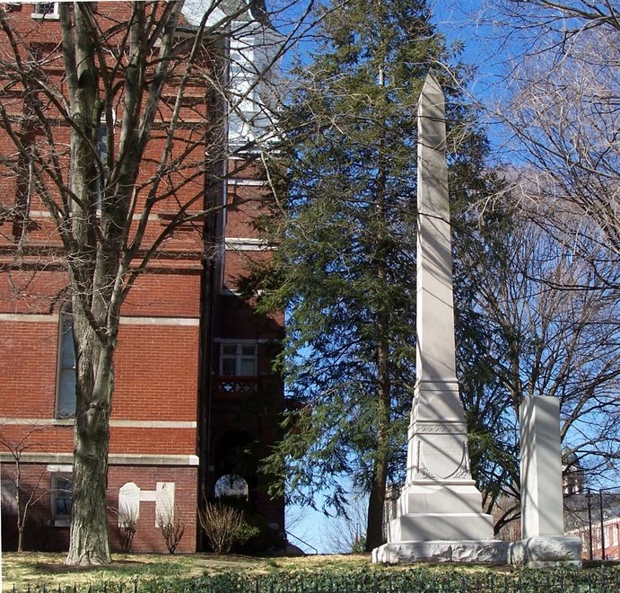 Knoxville, TN: Knoxville downtown: Old Knox County courthouse and landmark located on Gay Street.