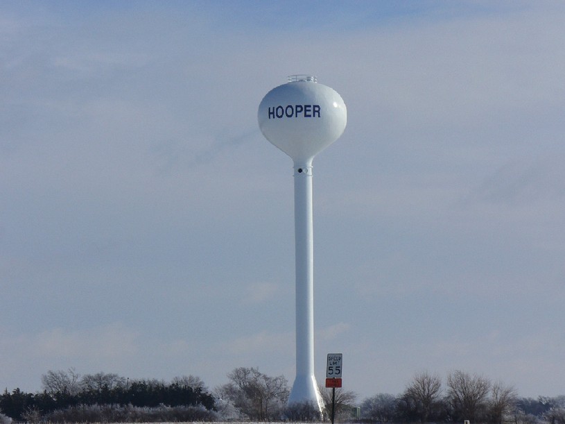 Hooper, NE: Hooper NE New Water Tower