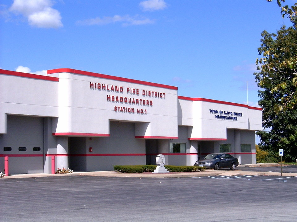 Highland, NY: Highland Fire, EMS and Police headquarters, Highland, NY.